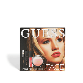 ESTUCHE GUESS PEACH 101 FACE(EYESADOW+MASCARA+LIPSTICK+EYELINER)