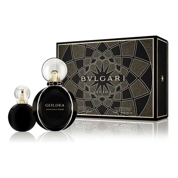 Estuche Goldea The Roman Night Bvlgari Edp 50Ml+15Ml Mujer