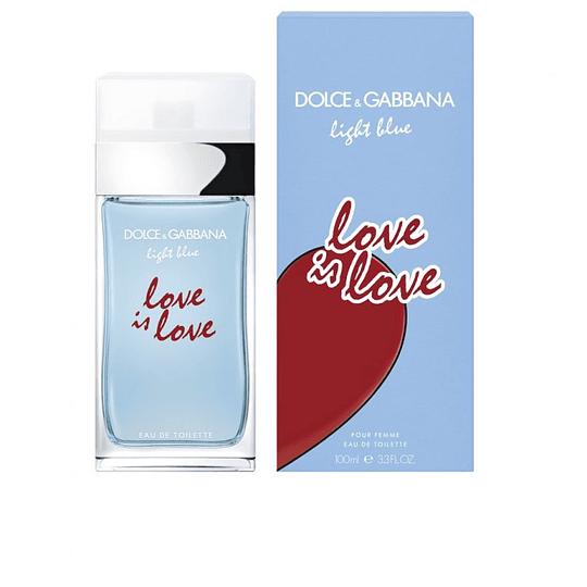 D&G Light Blue LOVE IS LOVE EDT 100ML MUJER