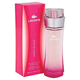 Touch Of Pink Lacoste Edt 50 Ml Mujer