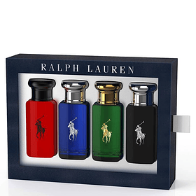 Set World of Polo 4 x 30ml Edt Ralph Lauren Hombre