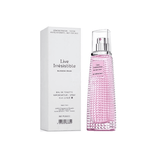 Live Irresistible Blossom Crush Edt 75Ml Mujer Tester