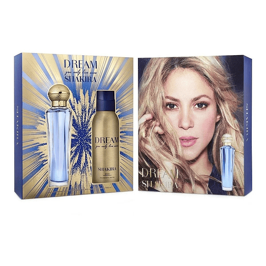 Estuche Shakira Dream You Only Live Once Edt 80Ml+ 150Ml Deo 24h Mujer