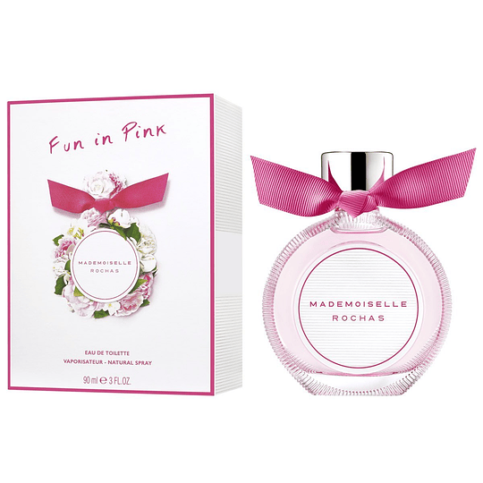 Rochas Fun in Pink Mademoiselle Edt 90ml Mujer