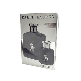 Estuche Polo Black Ralph Lauren Travel Exclusive Edt 125Ml+15Ml Hombre