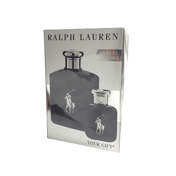 Estuche Polo Black Ralph Lauren Travel Exclusive Edt 125Ml+15Ml Hombre