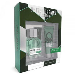 Estuche United Dreams Be Strong Edt 100Ml+75Ml A/S Hombre