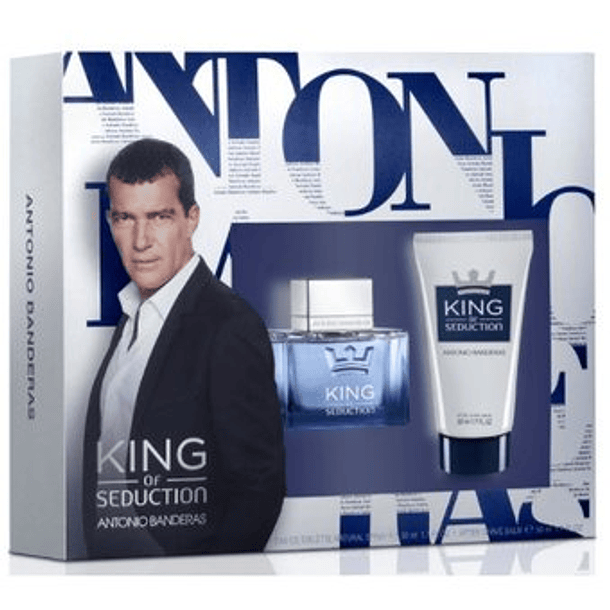 King of Seduction A. Banderas Set Edt 50ml+ A/S Hombre