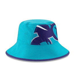 SOMBRERO NEW ERA CHARLOTTE HORNETS  STRETCH BUCKET UNISEX