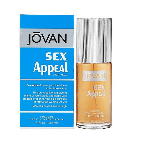 Jovan Sex Appeal 88ml Hombre