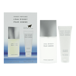 Estuche Issey Miyake Pour Homme 75ml + 75ml shower gel Hombre