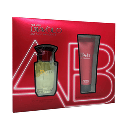 Estuche Diavolo Antonio Banderas Edt 50ml + 75ml After Shave Hombre