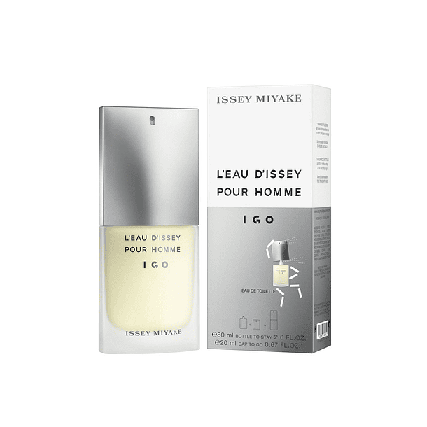 IGO L'Eau D'Issey Pour Homme Edt 80+20Ml Hombre