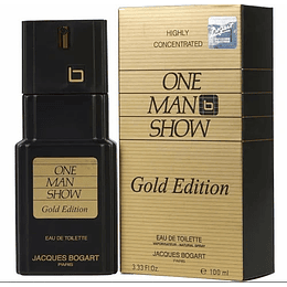 One Man Show Gold Edition Bogart Edt 100Ml Hombre