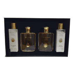 Estuche Tequila Gold Edp 100Ml+170Ml B/L+100Ml A/S+170Ml S/G Hombre