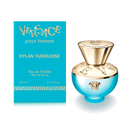 Dylan Turquoise Pour Femme Versace Edt 50Ml Mujer