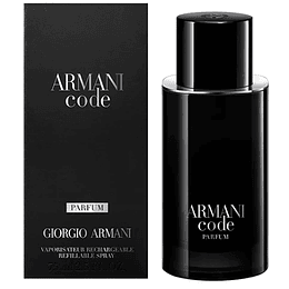 Armani Code Parfum 75ML Rechargable Hombre