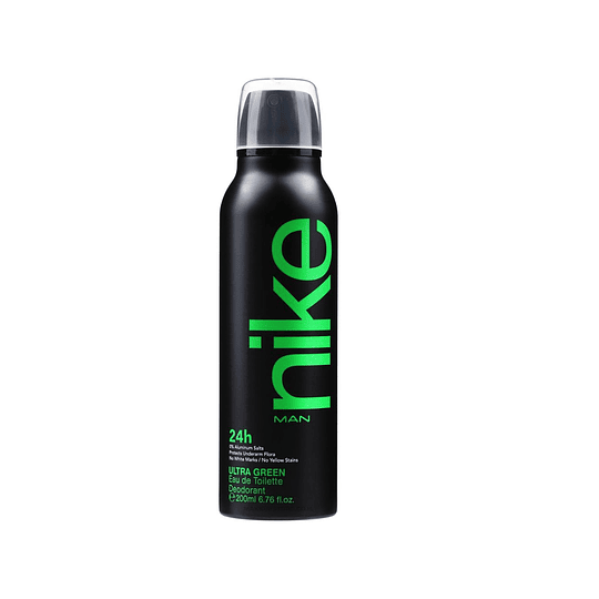 Nike Ultra Green Edt 200ML 24H Deodorant Hombre
