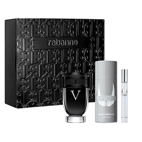 Estuche Invictus Victory Paco Rabanne Edp 100ML+10ML+150 DEO Hombre(TIN)