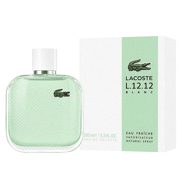 Lacoste L.12.12 Blanc EAU Fraîche EDT 100ml Hombre