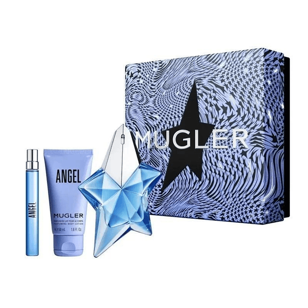 Estuche Angel Mugler Edp 50Ml +10Ml +B/L 50Ml Mujer