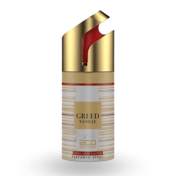 Desodorante Greed Vanille  Aco Perfumes 250ML Mujer