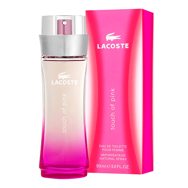 Touch Of Pink 90ML  EDT Mujer Lacoste 1