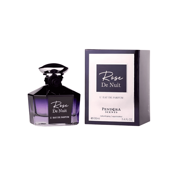 Rose De Nuit Pendora Scents La Eau De Parfum 100Ml Mujer -  Inspirado en Tresor Midnight Rose Lancome 1
