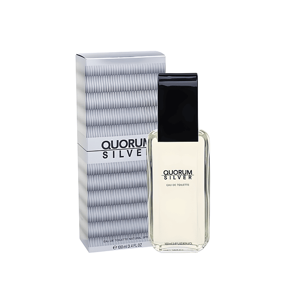 Quorum Silver 100ML EDT Hombre Puig (sin celofan)  1