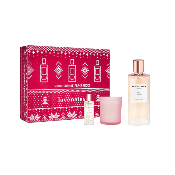 Estuche Love Notes Ariana Grande Edp 125Ml+Deluxe Mini + Candle Mujer 1
