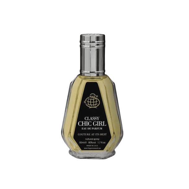 Classy Chic Girl Fragrance World Edp 50Ml Mujer - Inspirado en Good Girl Carolina Herrera   2