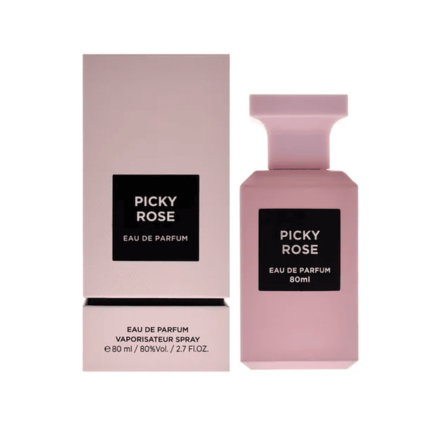 Picky Rose Fragrance World Edp 80Ml Mujer - Inspirado en Rose Prick Tom Ford 1