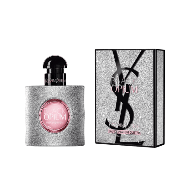 Black Opium Ysl Edp Glitter 30Ml Mujer 1