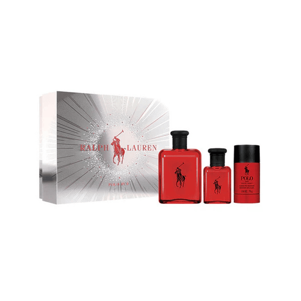 Estuche Polo Red Ralph Lauren Edt 125Ml + 40Ml + 75Ml Deo Hombre
