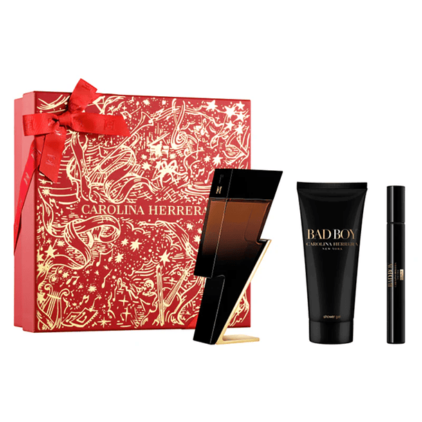 Estuche Bad Boy Elixir Edp 100ML+S/G 100Ml + 10Ml Hombre