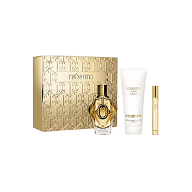 Estuche Lady Million Gold For Her Edp 90Ml + Mini 10Ml + Body Lotion 100Ml Mujer