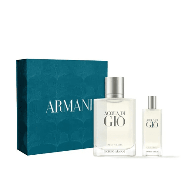 Estuche Acqua di gio Giorgio Armani Edt 100Ml +15Ml Hombre