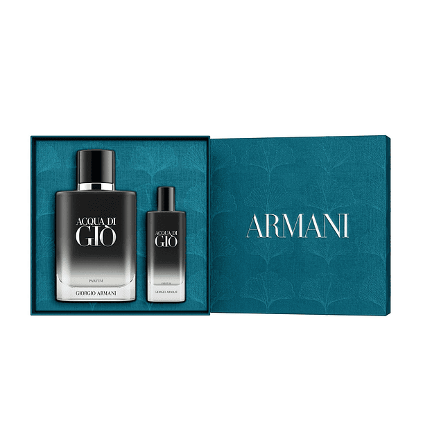 Estuche Acqua di gio Giorgio Armani Parfum 100Ml + 15Ml Hombre (2025)
