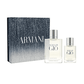 Estuche Acqua di gio Giorgio Armani Edt 100Ml + 30Ml Hombre