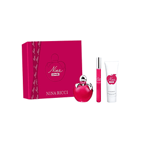Set Nina Le Parfum 80 Ml Edp + 10 Ml Edp + body Lotion 75 Ml