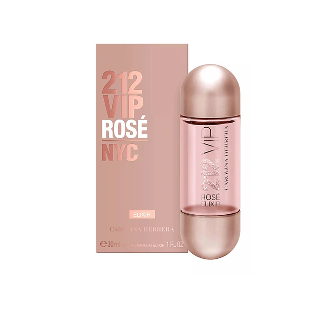 212 Vip Rose Nyc Elixir Carolina Herrera Edp Elixir 30Ml Mujer