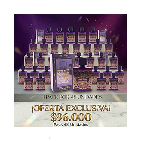 Pack 48 Unidades Badr Al Oud Amethyst edp 100ML Al-Fakhir Perfumes unisex