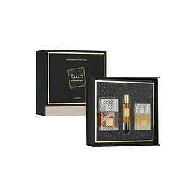 Estuche Khamrah Lattafa Edp 100Ml + 12Ml + Hair Mist 50Ml Unisex