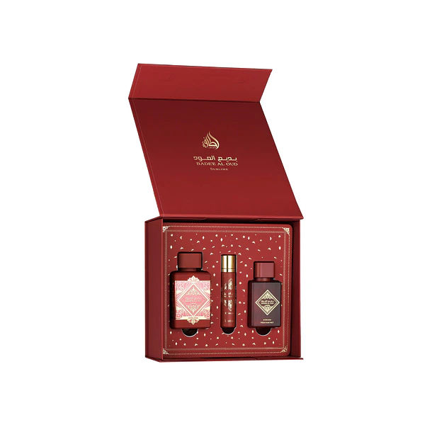 Estuche Bade AL Oud  Sublime Edp 100Ml + 12Ml+ Hair Mist 50Ml Unisex 2