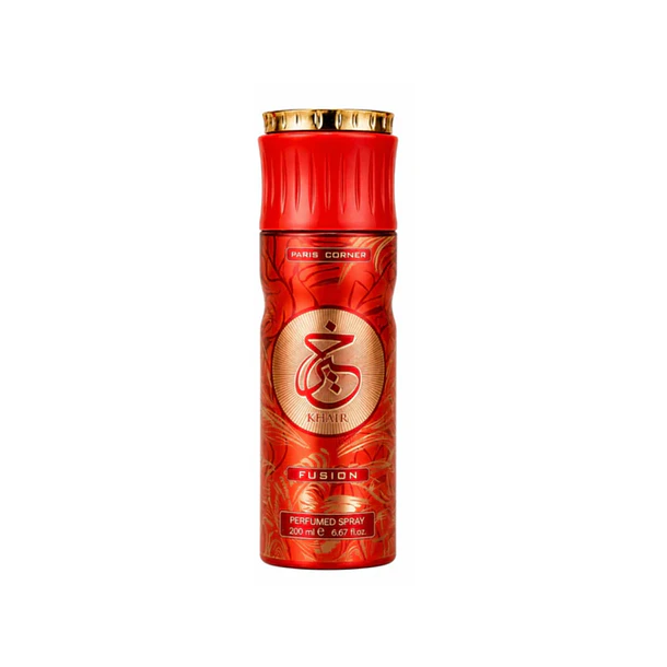 Desodorante Khair Fusion Paris Corner Perfumed Spray 200Ml Unisex
