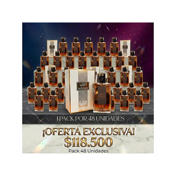 PACK DE 48UN.Aghani Manasik Edp 100Ml Unisex