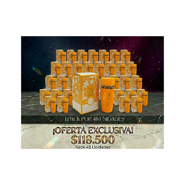 PACK DE 48UN.Lara Tous Manasik Edp 100Ml Mujer