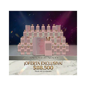 PACK DE 48UN.Malikat Al Arab Rose Manasik Edp 100Ml Mujer