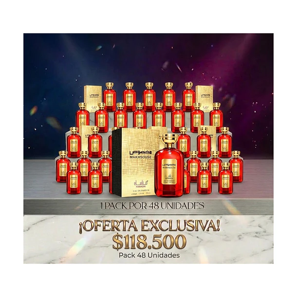 PACK DE 48UN.Makhsouse Manasik Edp 100Ml Unisex