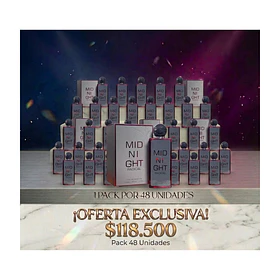 PACK DE 48UN.Midnight Radical Manasik Edp 100Ml Unisex